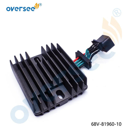 68V-81960-10 Voltage Regulator Rectifier Assy For Yamaha Outboard F40HP - 115HP 4T 68V-81960-00