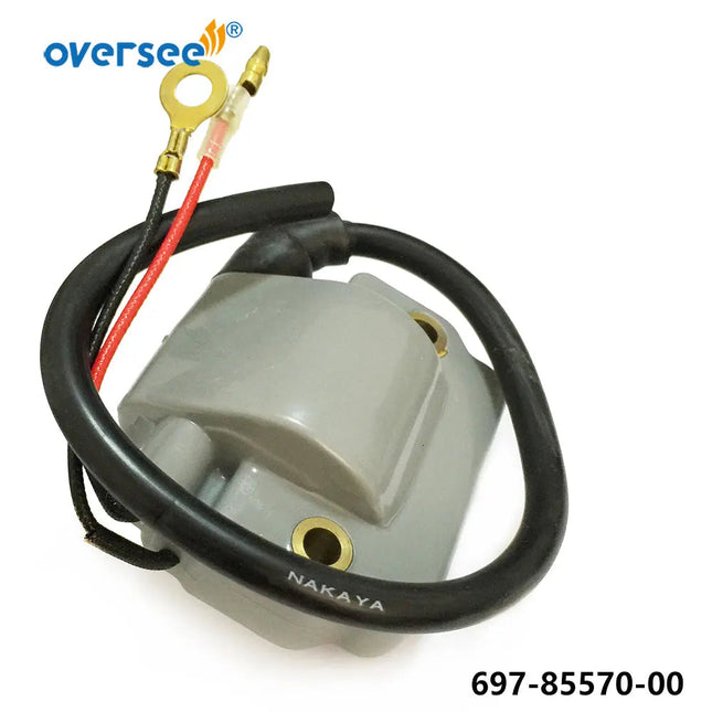 697-85570-00; 697-85570-10  Ignition Coil Replacement For Yamaha 48HP 55HP 2 Stroke Old Type Motor Outboard Engine