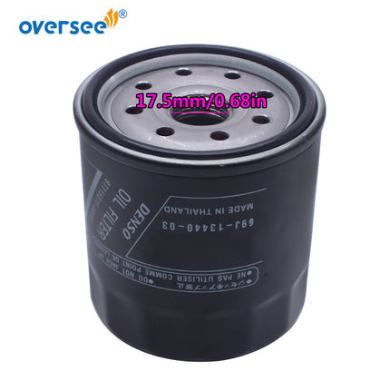 69J-13440 Oil Filter For Honda KAWASAKI YAMAHA Outboard Motor F150 F200 F225 F250; 69J-13440-04;69J-13440-00