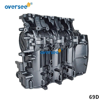 69D-15100-00-1S Crankcase Assy for Yamaha 2-stroke 60 Hp Boat Motor Parts Outboard Engine 6H3-15100-00