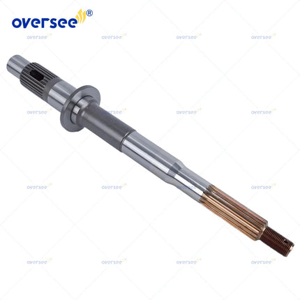 69K-45611-00 Propeller Shaft for Yamaha 200 225 250 HP 2-Stroke Outboard Engine Prop Shaft Counter Rotation 1990+