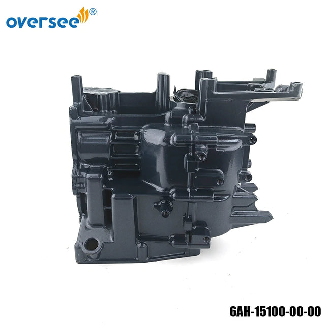 6AH-15100-00-00 Crankcase Assy For Yamaha Outboard F15C F20B HP 6AH-15100-00-1S