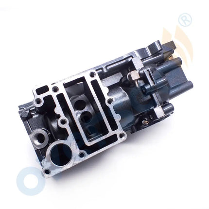 Topreal 6E0-15100-1S Crankcase Assembly For Yamaha Outboard Engine 6E0-15100-01-1S 6E0-15100