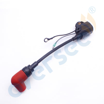 Outboard 3Pcs 6R3-85570-01 Ignition Coil with cap Assy for Yamaha L 100HP 150 175 200 225HP 6R3-85570-00