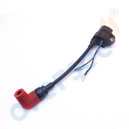 Outboard 3Pcs 6R3-85570-01 Ignition Coil with cap Assy for Yamaha L 100HP 150 175 200 225HP 6R3-85570-00