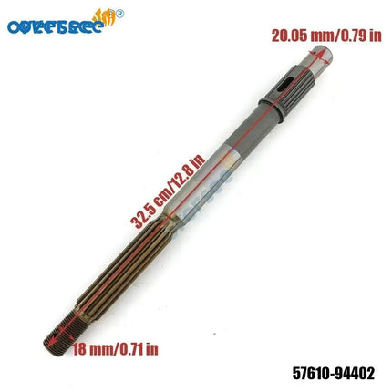 Propeller Shaft 57610-94402 For Suzuki 4T DF40-50-60 HP Outboard Motor 57610-94401 Prop Shaft