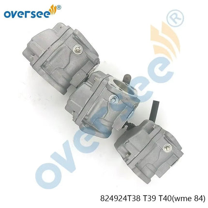 824924T38 T39 T40 Carburetor Assy Set WME 84 Series For Mercury 65-75HP Outboard Engine