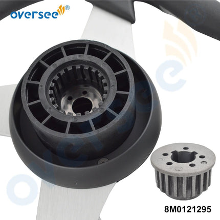 8M0121295 Steering Wheel 13.8 IN for Mercury Outboard Engine Boat Handle (Original)