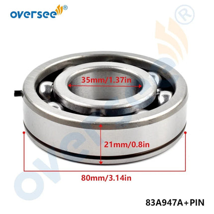 09262-35035 BEARING, LH 09262-35038 for Suzuki Motorcycle Parts P/N DR200 83A947A+PIN