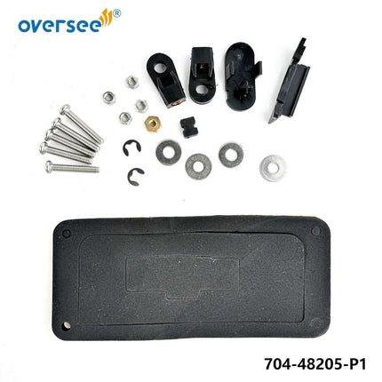 704-48205-P1-00 apto para Yamaha nuevo OEM Binnacle soporte de consola superior caja de Control remoto de barco 704-48205-P1 