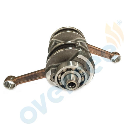 66T-11400-01 Crankshaft Assy For Yamaha 40HP 40X Outboard Engine 2 Stroke 66T-11400