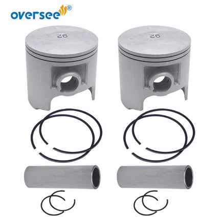 61X-11631 Piston Kit STD For Yamaha Waverunner Water Motorbike FX Bstr Rnr Rdr SUPERJET Outboard Engine 61X-11631-02-93