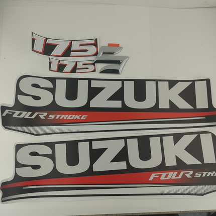 Top Cowling Sticker For Suzuki 4 Stroke 175HP Graphics/Sticker Kit Decals