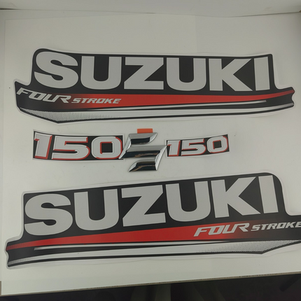 Top Cowling Sticker For Suzuki 4 Stroke 150HP Graphics/Sticker Kit Decals