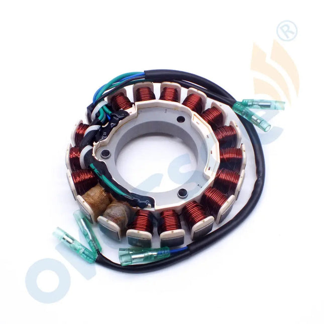 6AH-85510-00 Outboard Stator Assembly For Yamaha Motor F20-05000200 TJ6114 F20 Outboard Motor 6AH-85510