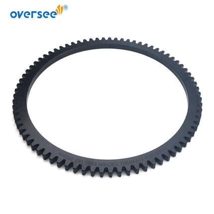 6AH-85550-10 Flywheel Crown Gear Ring For YAMAHA F15A Outboard 15HP 6AH-85550