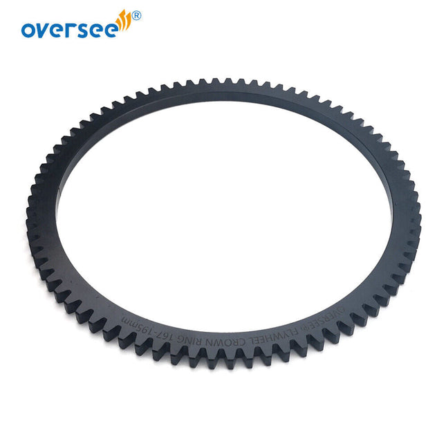 6AH-85550-10 Flywheel Crown Gear Ring For YAMAHA F15A Outboard 15HP 6AH-85550