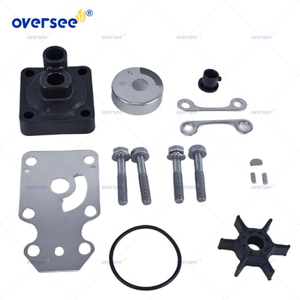 6AH-W0078-A2 Water Pump Impeller Repair Kit For Yamaha 4 Stroke 15HP 25HP F15C F20B F9.9H Outboard Engine