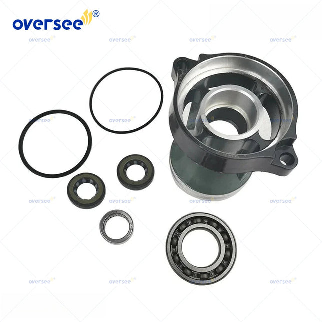6B4-45361-00 Propeller Shaft Housing Assy For Yamaha 15HP 9.9HP 2 Stroke Outboard Motor 683-45361 With Bearing and Oil Seals