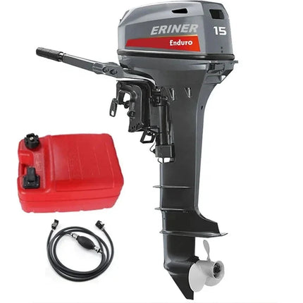 6B4 Outboard Engine Short and Long Shaft 2 Stroke 15HP Boat Motor for Yamaha Enduro fit Fisherman