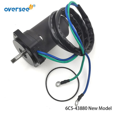 6C5-43880 New Model Power Tilt Trim Motor For 4T F40 50 60 HP Yamaha Outboard Motor F50TLR F60T 6C5-43880-00 6C5-43880-01
