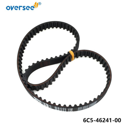 6C5-46241 Timing Belt For Yamaha Outboard 4 Stroke 25-70HP Engine 6C5-46241-00