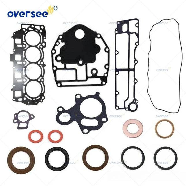 6C5-W0001-01-00 Power Head Gasket Kit for Yamaha F50 F60 50HP 60HP Outboard Engine 6C5-W0001-00-00 6C5-W0001-02-00