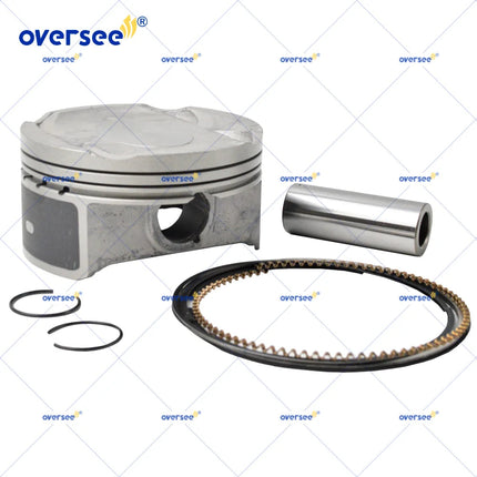 6CE-11631 Piston Set with Rings STD for Yamaha F200 225 250 300HP 4.2L V6 4-Stroke Outboard Engine