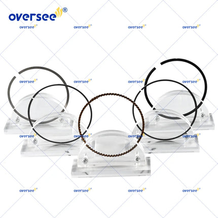 6D8-11603-10 Piston Ring Set (STD) for Yamaha DF 75 90 115HP 4 Stroke Outboard Engine 6D8-11603 67F-11603
