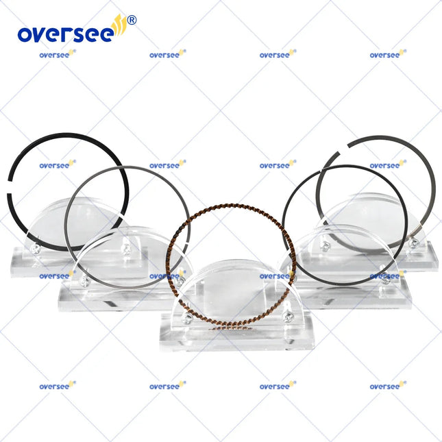 6D8-11604-10 Piston Ring Set (+025) for Yamaha DF 75 90 115HP 4 Stroke Outboard Engine 6D8-11604 67F-11604