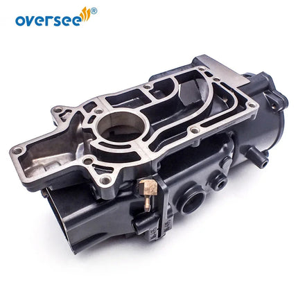 6E3-15100-02-1S CRANKCASE ASSY For Yamaha Outboard 5HP Engine Motor Part 6E3-15100