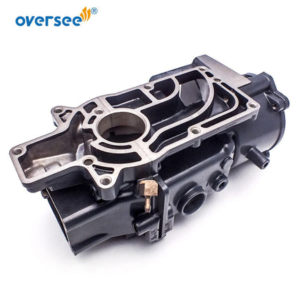 6E3-15100 CRANKCASE ASSY For Yamaha Outboard 6E3-15100-02-1S 5HP Engine Motor Part