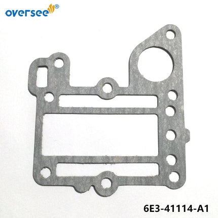 6E3-41112-A1 Gasket Exhaust For Yamaha Outboard Motor 2T 5HP 6E3 Model 6E3-41112 6E3-41112-A0