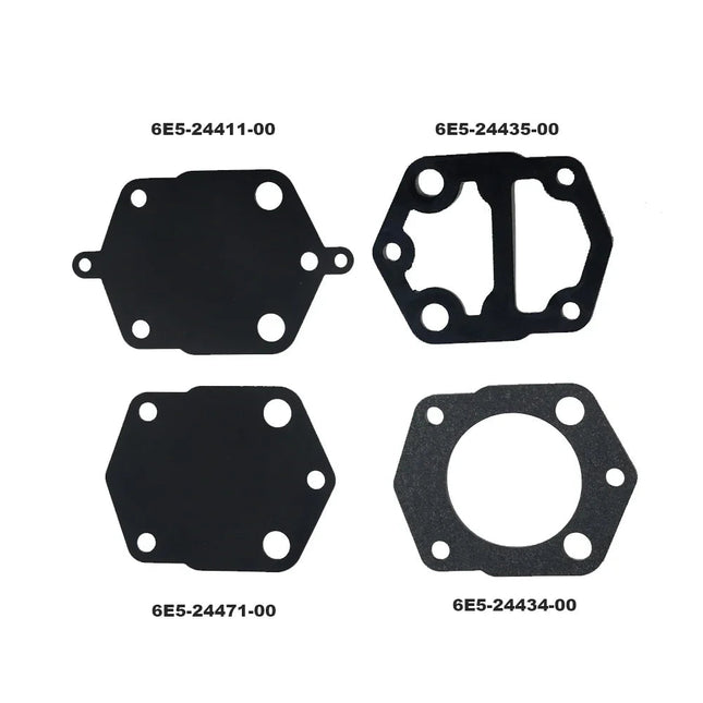 6E5-24411-00, 6E5-24435-00, 6E5-24471-00, 6E5-24434-00 Fuel Pump Gaskets Kit for Yamaha Outboard Motor
