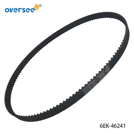 6EK-46241 Timing Belt For YAMAHA Outboard Motor 4T F115 HP V-Belt 2014 to 2021 New Version 6EK-46241-00; 6EK-W4624-00
