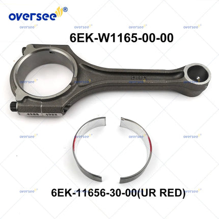 6EK-W1165 Connecting Rod with Bearing Plane 6EK-11656 for Yamaha F115 115HP 4 Stroke Outboard Engine