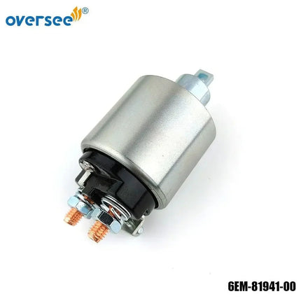 6EM-81941-00 Starter Solenoid Relay For Yamaha F75-115 VF90 VF115 Outboard Motor