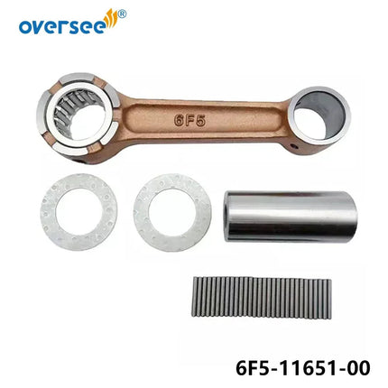 6F5-11651-00 Connecting Rod Kit for Yamaha Parsun 36HP 40HP Outboard Engine 40F 40G Model
