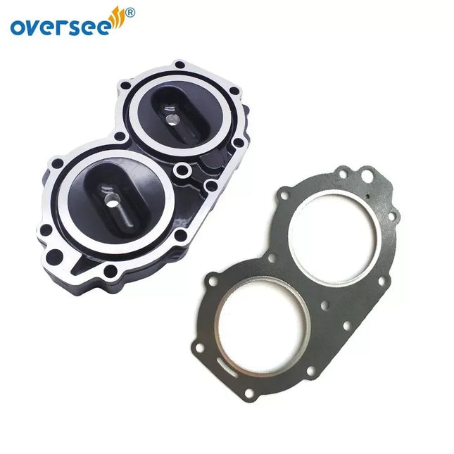 6F6-11111-00-1S Cylinder Head and Gasket 6F5-11181 For Yamaha Outboard Motor 2T 40hp 40J Parsun T36-04000002 and 6F5-11111