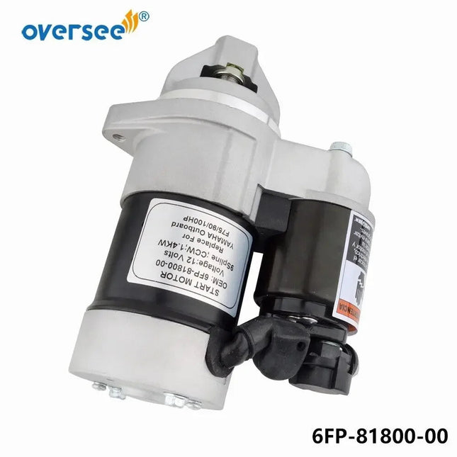 6FP-81800 Starter Motor Assy for Yamaha Outboard F75 F90 HP Engine 6FP-81800-00 High Quality Starting Motor