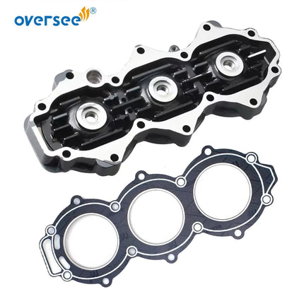 6H3-11111-01-1S Head Cylinder with Gasket 6H3-11181 For Yamaha 60HP 70HP Outboard Engine Marine Parts