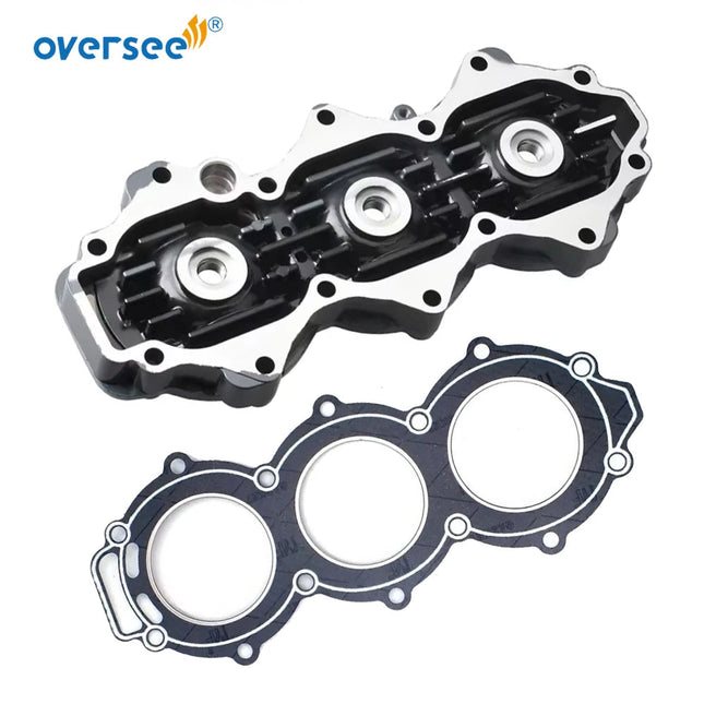 6H3-11111-01-1S Head Cylinder with Gasket 6H3-11181 For Yamaha 60HP 70HP Outboard Engine Marine Parts