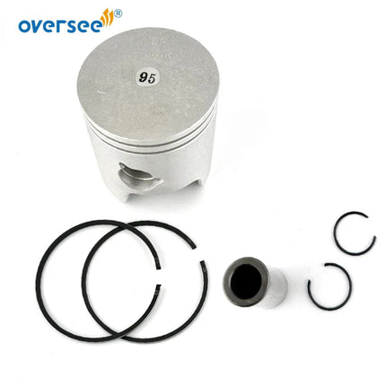 6H3-11635-01 Piston Kit +025 For Yamaha 3Cyl 60HP 70HP Outboard Engine 6K5-11635-01 6H3-11601-12 6K5-11635-03