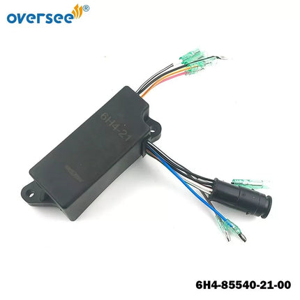 6H4-85540-21-00 CDI Unit Assy (ECU) For YAMAHA 2T 3Cly 40-50HP Outboard Motor 6H4-85540
