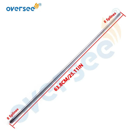 6L5-45511-00 Drive Shaft Short For Yamaha Outboard F2.6 3M 2/4T Engine 69M-G5511-00 6EG-G5511-09 Parsun F2.6-03000011S