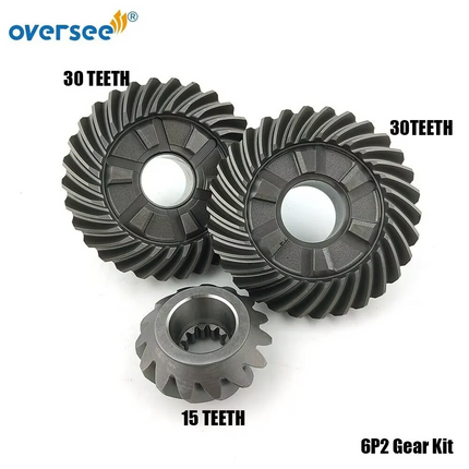 6P2 Gear Kit For Yamaha Outboard 4 Stroke 200 225 250HP 6P2-45560 45551 45571