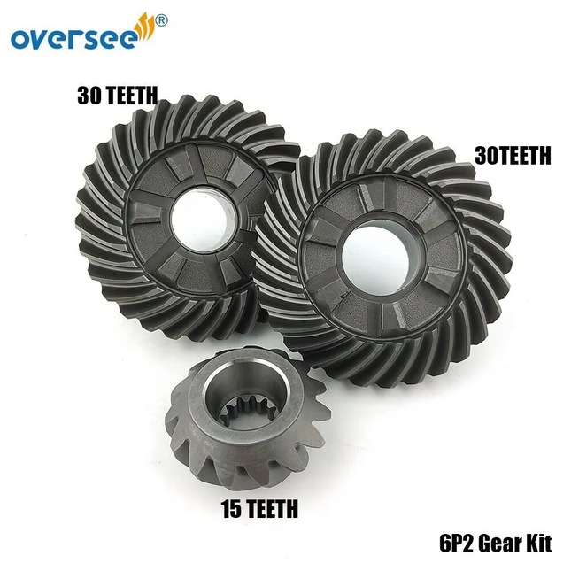 6P2 Gear Kit For Yamaha Outboard 4 Stroke 200 225 250HP 6P2-45560 45551 45571