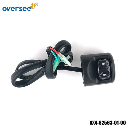 6X4-82563-01-00 TRIM & TILT SWITCH ASSEMBLY For Yamaha 4T 70HP 115HP Outboard Engine