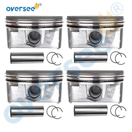 700-8M0098836 Piston STD for Mercury F135/150 Seapro 8M0098836 (Original) 4pcs
