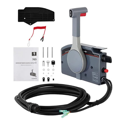 703-48205-15 Outboard Remote Control Box 10Pin Cable For Yamaha Outboard Engine 703-48205-17 Push to Open